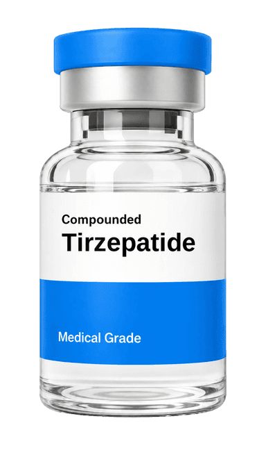 Compounded Tirzepatide vial
