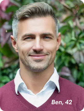 Ben, age 42